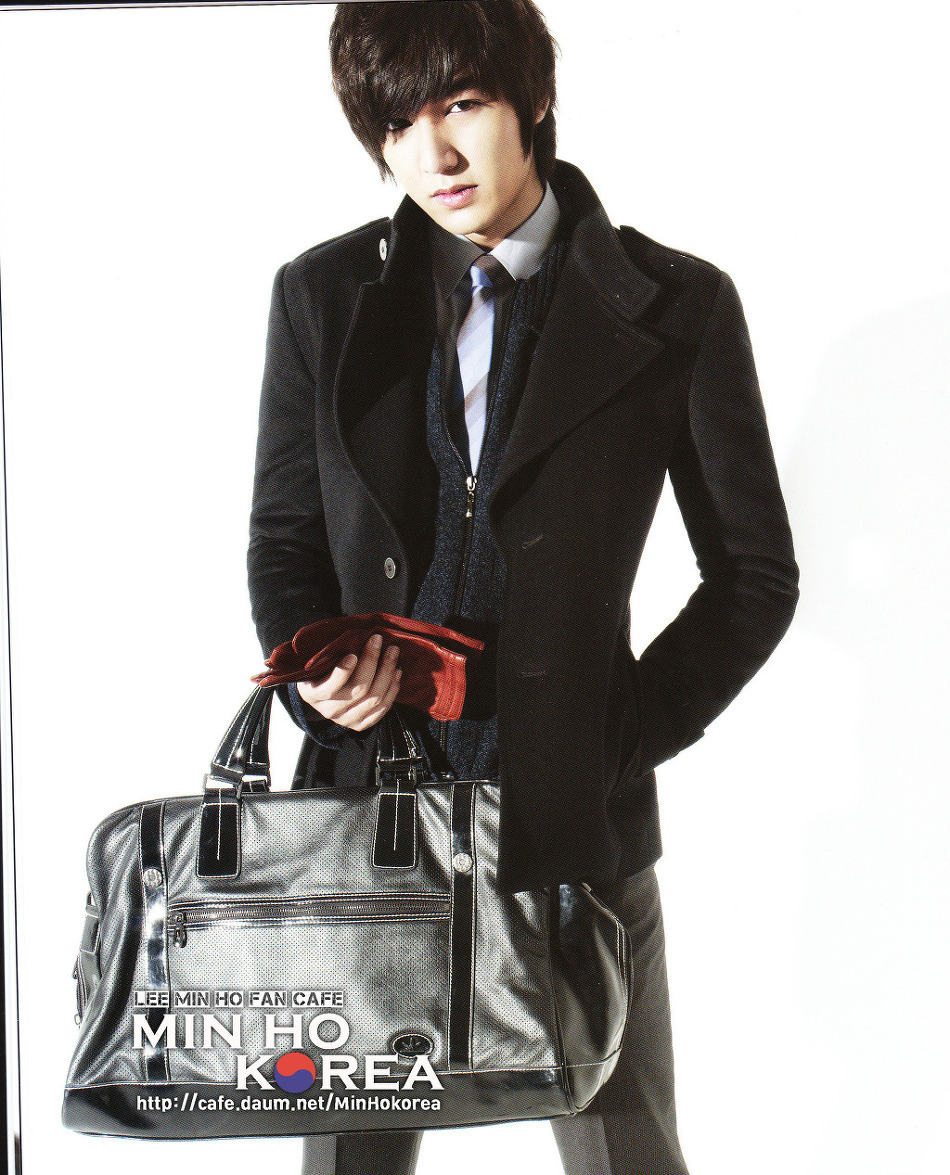 Lee Min Ho banh bao trong BST Trugen Winter 2009