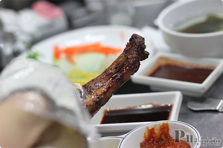 신당맛집/중구맛집-연탄불에 구워 더욱더 맛있는 등갈비의 맛집을 가보니..-연탄창고