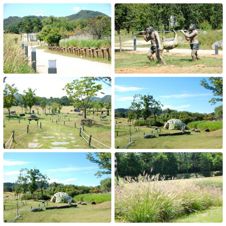 연천여행 가볼만한 곳. 전곡리선사유적지. 손자 민찬이 소풍길에 따라 나섰어요. 서울근교 아들과 가기 좋은 곳