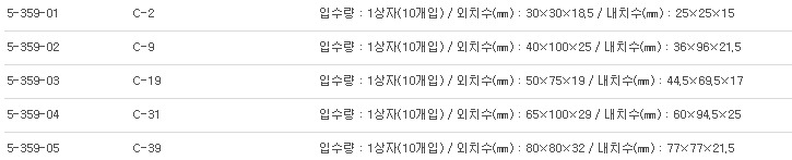ANTISTATIC CASES PS(CASE OF 10),비대전케이스(폴리스티렌)