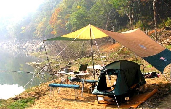 베짱이가 2008년도 생애 최초  장만한 캠핑장비 모두 떠나 보내는....