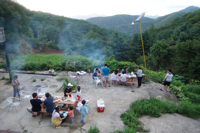 산장민박 이미지