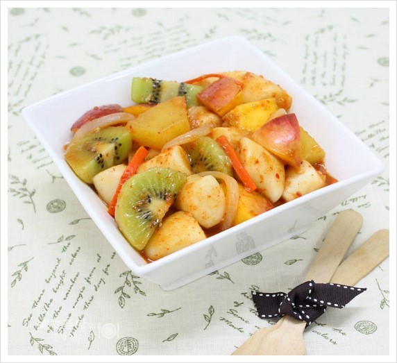 과일떡볶이 이미지