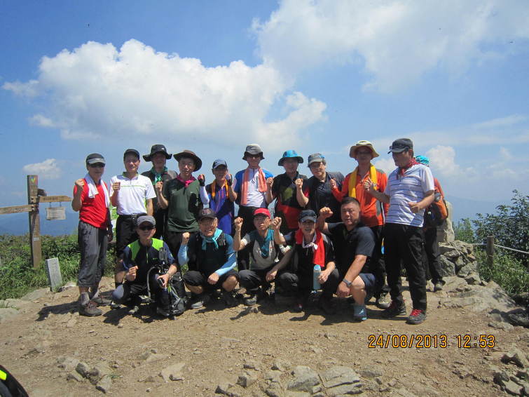 1308 중,고등학교 산악회(경기 팔당 예봉산)