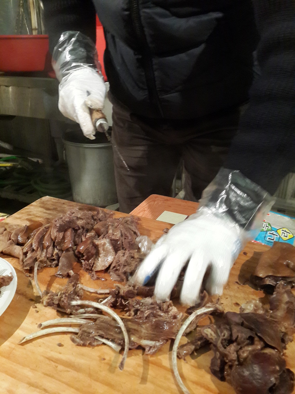 雪狗를 맛보다...