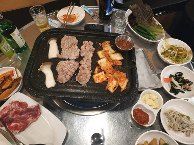 [독산동 정훈단지 맛집 제주돈짜투리]제주 생고기가 단돈 8천원