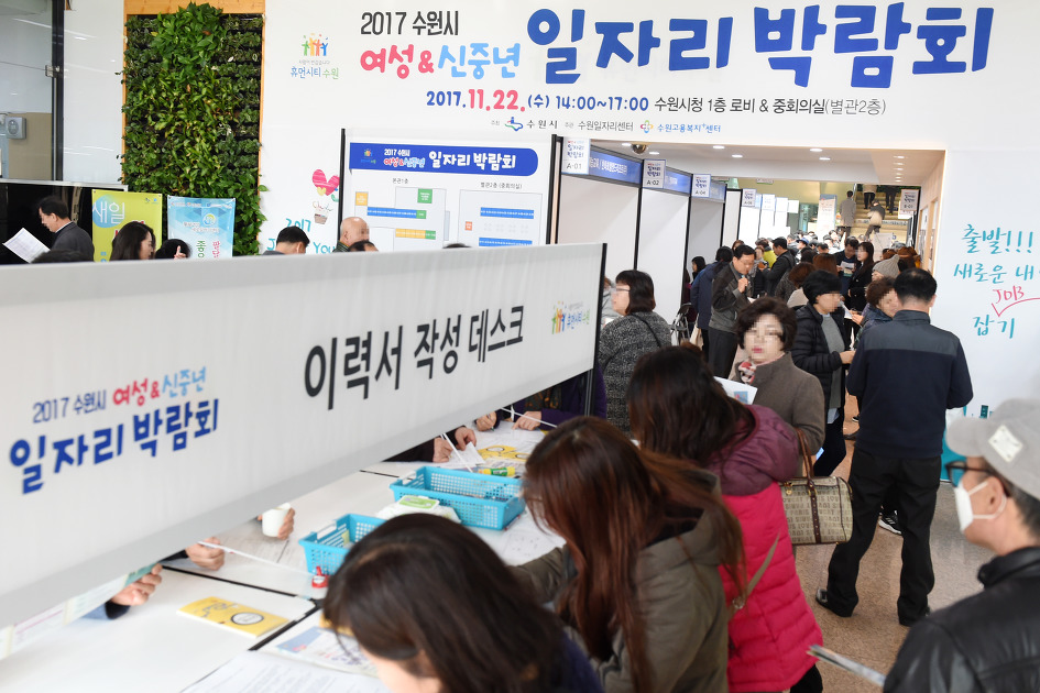 수원시, 일자리 창출 목표 '4년 연속 초과 달성'