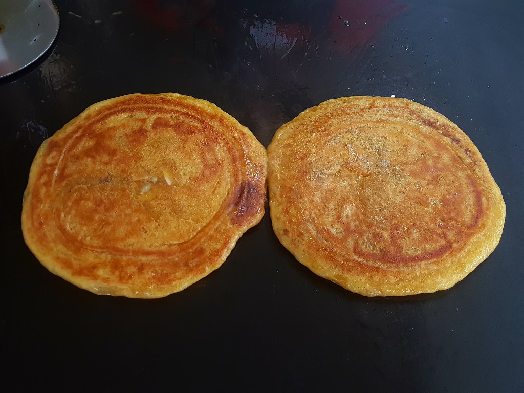 청양군 농특산물 구기자를 넣어 반죽한 청양읍 맛집 구기자호떡 여행 농촌관광