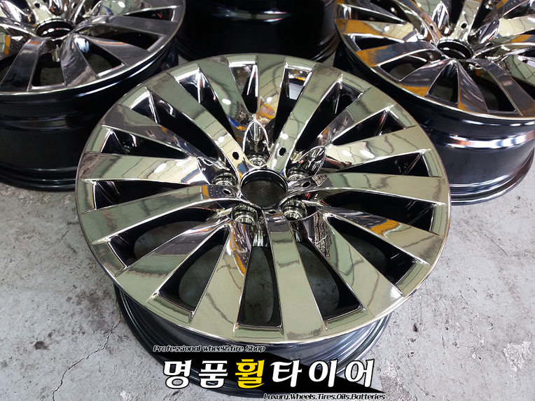 BMW 7시리즈 740LI 스퍼터링크롬 18인치 중고 순정휠 