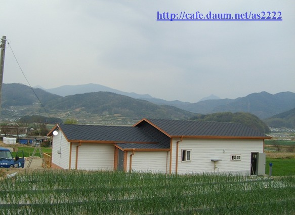 조립식주택 30평,시공사진입니다.(경남 합천,해인사) 