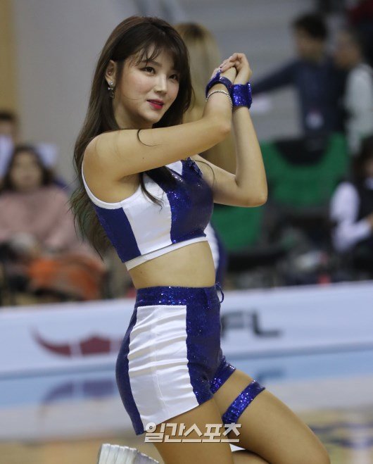 삼성생명 치어리더 정유민