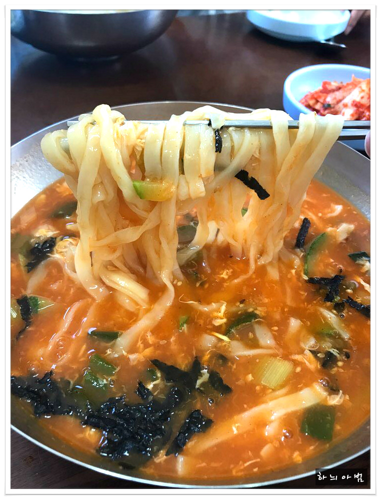 장칼국수 이미지
