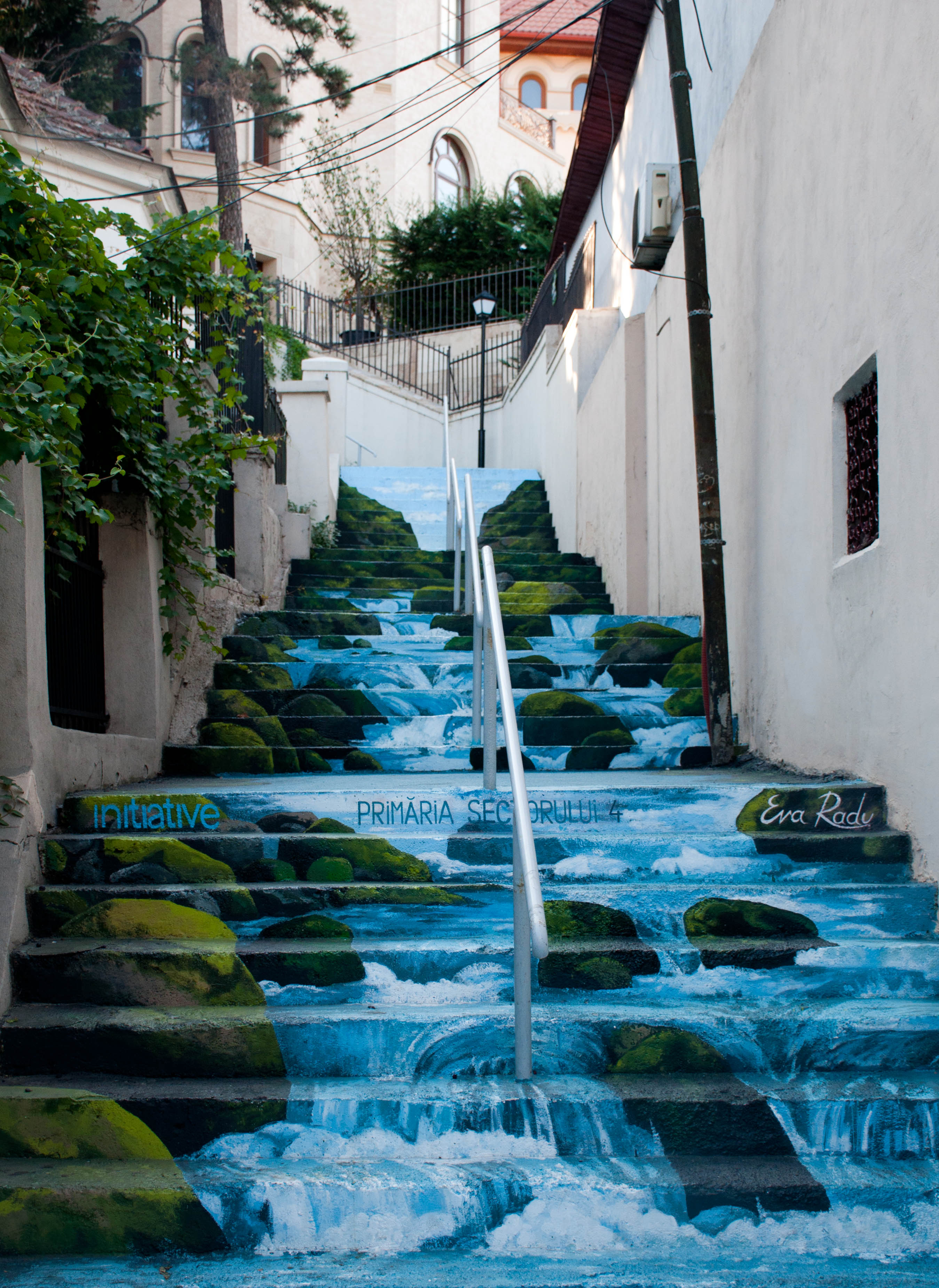 stair of beautiful nature